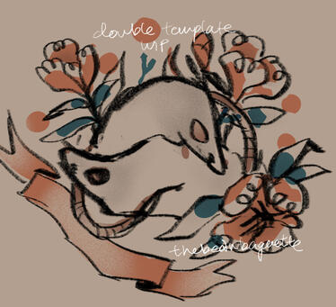 template (double, A)